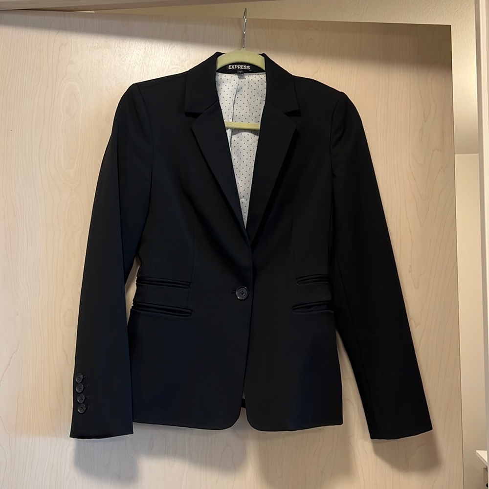 Express Black Blazer